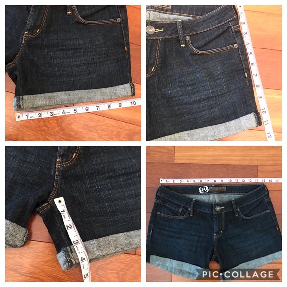 Bullhead Dark Wash Junior’s  Denim Jean shorts - Picture 6 of 7